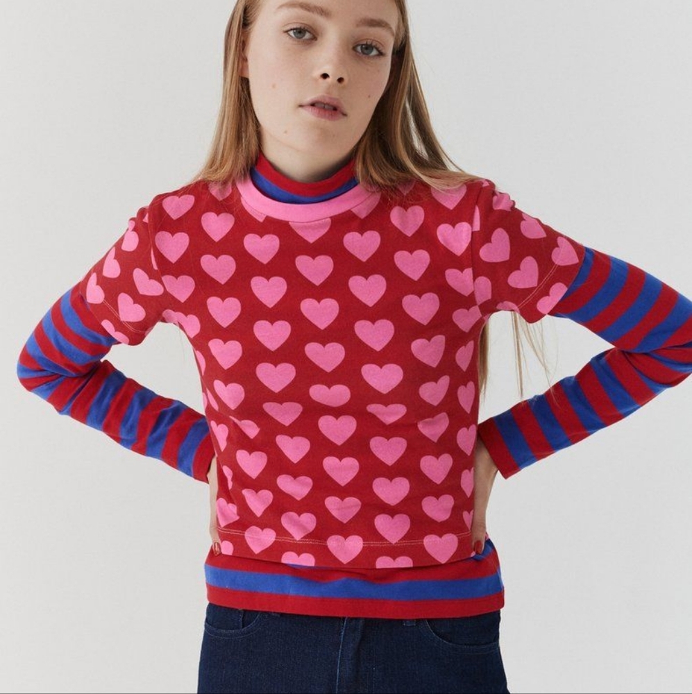 Lazy Oaf Heart Tshirt